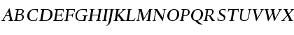 DTL Haarlemmer SD Medium Italic Font