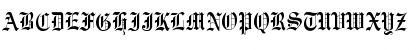 Engravers' Old English Regular Font Engravers' Old English Regular Font