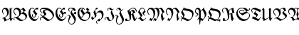 Zentenar Fraktur Regular Font Zentenar Fraktur Regular Font