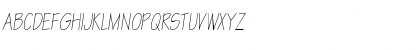 EskizTwoLightCondC Italic Font