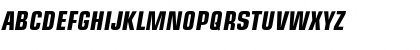 EuropeCondensedC Bold Italic Font