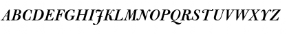 Bulmer MT SemiBold Italic Font