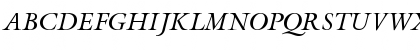 ITC Galliard Std Italic Font