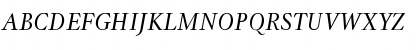 GammaEF BookItalic Font