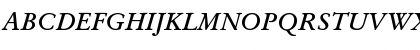 Garamond CG Bold Italic Font