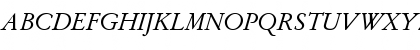 Garamond CG Italic Font Garamond CG Italic Font