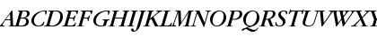 GaramondBookC Italic Font GaramondBookC Italic Font
