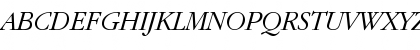 GaramondC Italic Font GaramondC Italic Font