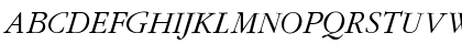 Garamond LightItalic Font
