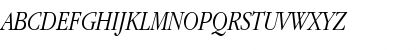 GaramondNarrowC Italic Font GaramondNarrowC Italic Font