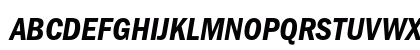 ITC Franklin Gothic LT Demi Condensed Italic ITC Franklin Gothic LT Demi Condensed Italic