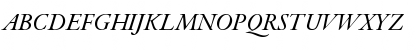 Garamond Premier Pro Medium Italic Subhead Font