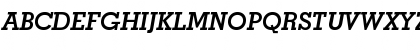 Geometric Slabserif 703 Bold Italic Font