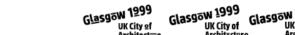 Glasgow1999 Logo Font Glasgow1999 Logo Font