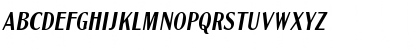 GlobeCondL-Oblique Regular Font