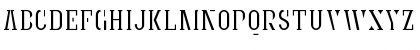 Granite SemiStencilLight Font