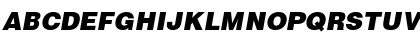 Helvetica .Black Oblique Font