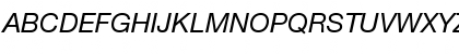 Helvetica Neue 56 Italic Font