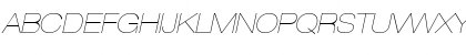 Helvetica Neue LT Pro 23 Ultra Light Extended Oblique Font