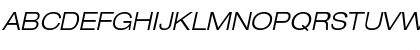 Helvetica Neue LT Std 43 Light Extended Oblique Font