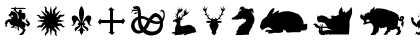 Heraldry OT Symbols Font Heraldry OT Symbols Font