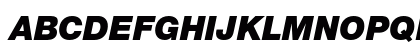 Helvetica Neue LT Pro 96 Black Italic Helvetica Neue LT Pro 96 Black Italic