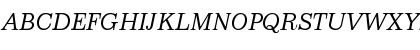 ImpressumEF LightItalic Font