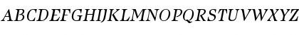 Isbell ITC Std Book Italic Font