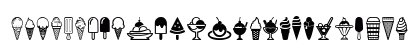 Ice Cream Icons Regular