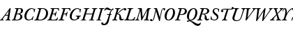 J Baskerville Text Italic Font