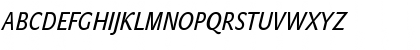JohnSansCond Text Pro Italic Font