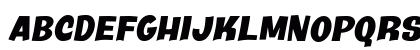 Java Kick BTN BoldOblique