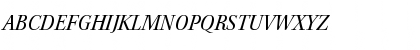 Kepler Std Semicondensed Italic Subhead Font