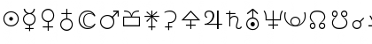Linotype Astrology Pi One Font Linotype Astrology Pi One Font