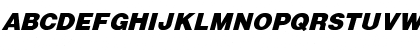 UltraBlack Italic Regular Font