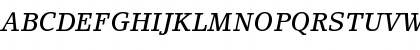 Lino Letter Medium Italic Font