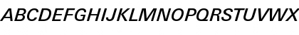LinotypeUnivers BasicMediumItalic Font