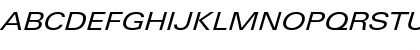 LinotypeUnivers ExtdRegularItalic Font
