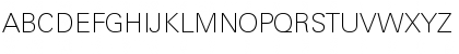 LTUnivers 230 BasicThin Font