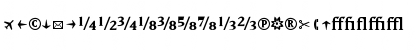 MatrixBoldFractions Medium Font MatrixBoldFractions Medium Font