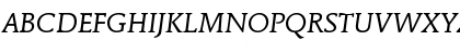 Mendoza Roman AT Book Italic Font
