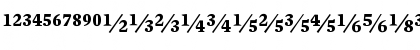 Mercury Numeric G1 Bold Font