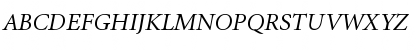 Minion Cyrillic Italic Font