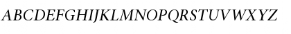 Minion Pro Medium Italic Subhead Font