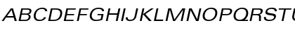 Univers53-Extended RomanItalic Font Univers53-Extended RomanItalic Font