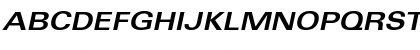 Univers63-Extended BoldItalic Font Univers63-Extended BoldItalic Font