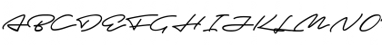 Autograf PERSONAL USE ONLY Regular Font