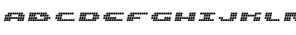 UP Tiny lcd four 8 Italic Font UP Tiny lcd four 8 Italic Font