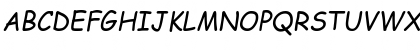 Comic Sans MS Italic Font Comic Sans MS Italic Font