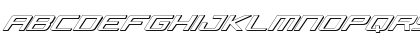 Concielian Jet 3D Italic Italic Font